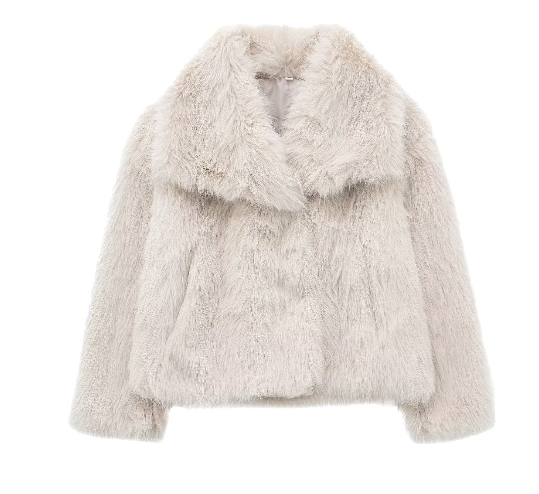 Anna – Manteau Fourrure Élégant