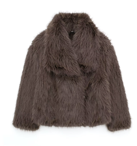 Anna – Manteau Fourrure Élégant